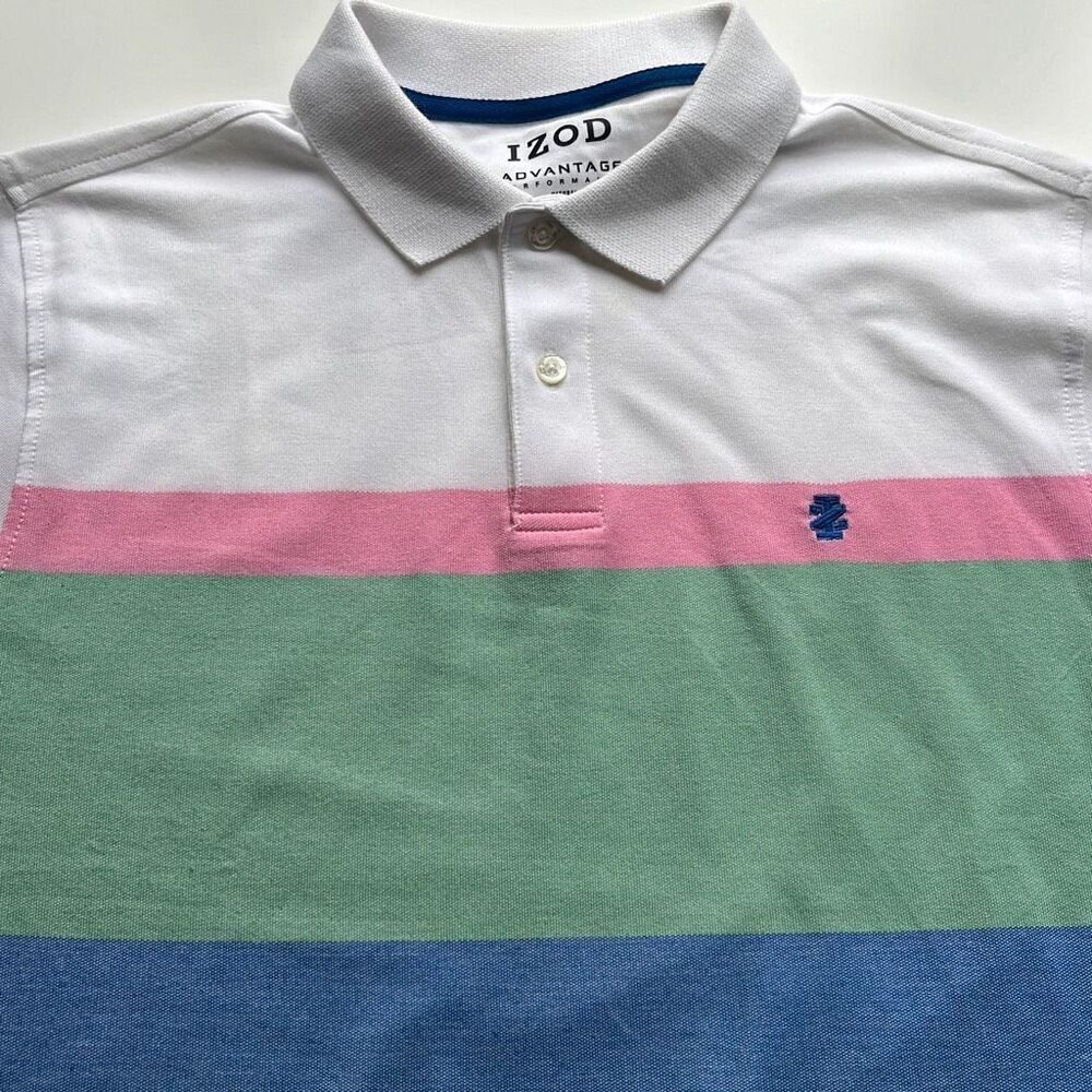 Izod Advantage Performance Stretch Polo Mens M